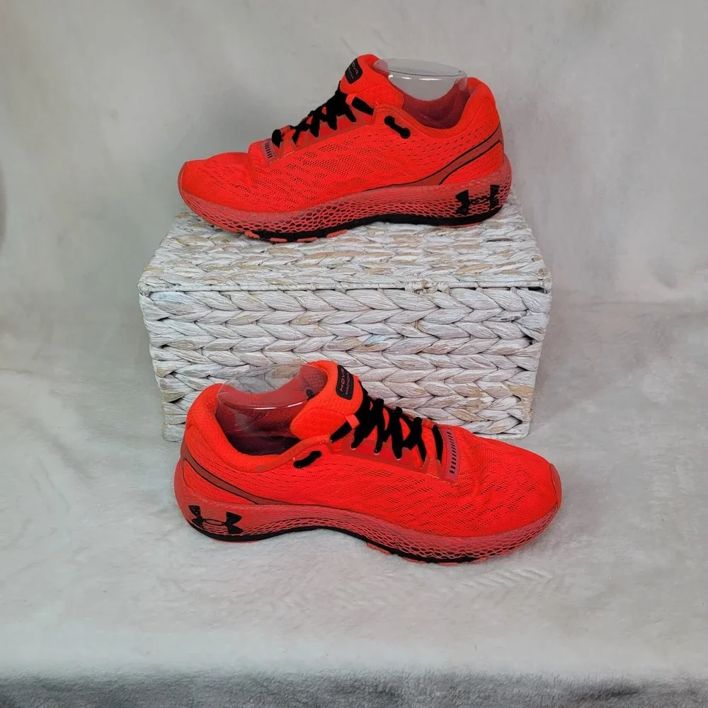Under Armour Hovr Machina Running Shoes Men 7 Women 8.5 Orange Gym Training